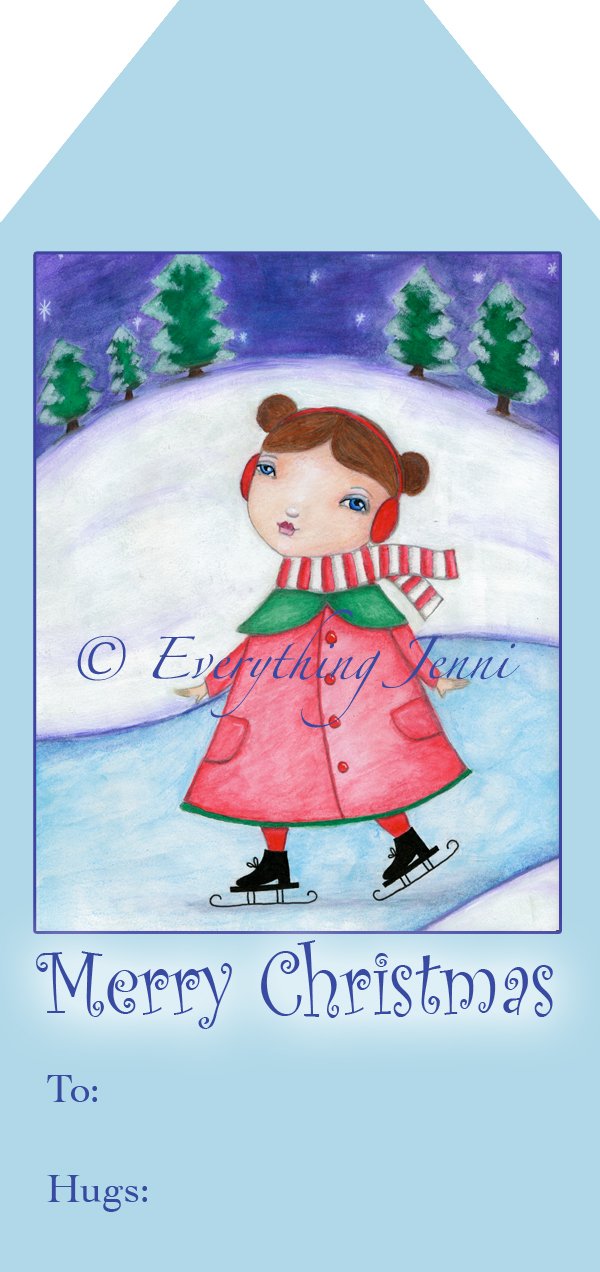 Winter Wonderland Gift Tag
